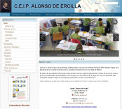 Plantilla web de centro