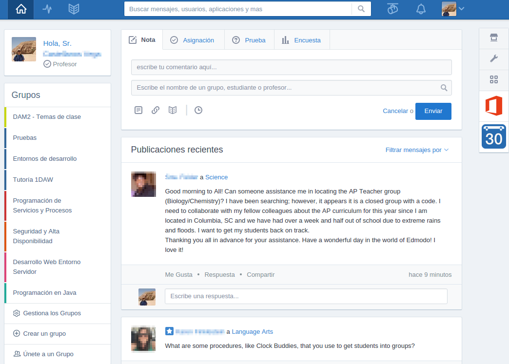 Home Edmodo