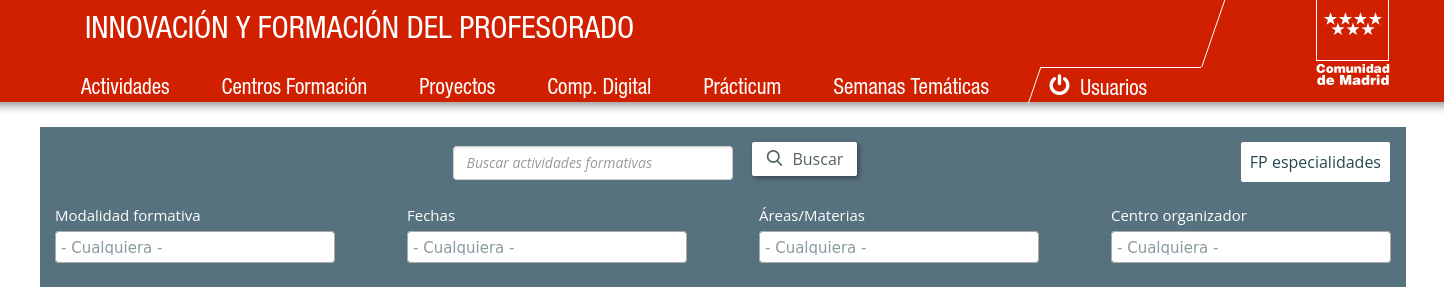 Plataforma de Innovación y Formación