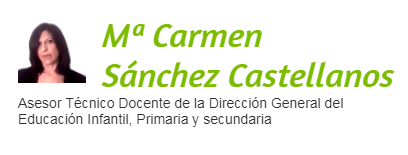 Mª Carmen Sánchez, asesor técnico docente en la Dirección General de educación infantil, primaria y secundaria