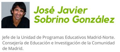 José Javier Sobrino, jefe de la unidad de programas educativos Madrid-norte