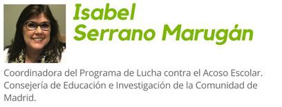 Isabel Serrano, coordinadora del Programa de Lucha contra el acoso escolar