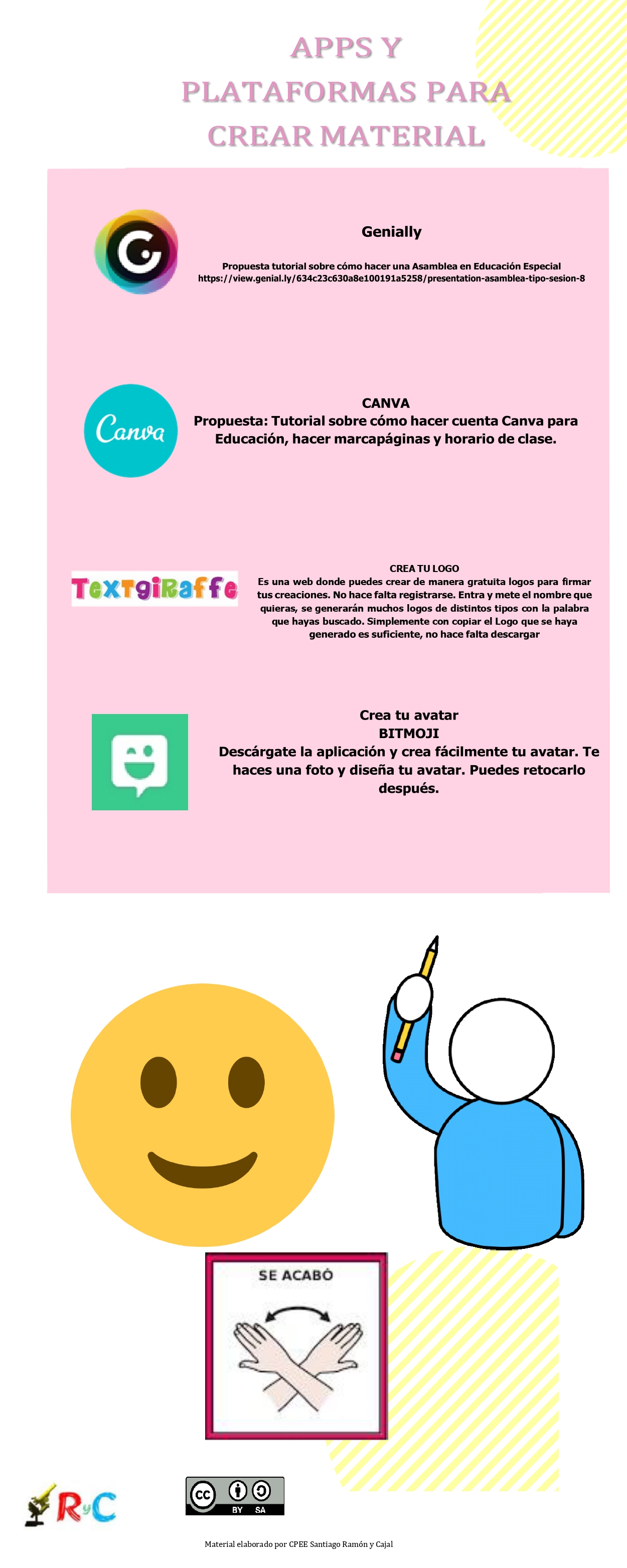 APPS Y PLATAFORMAS  PARA ELABORAR MATERIAL