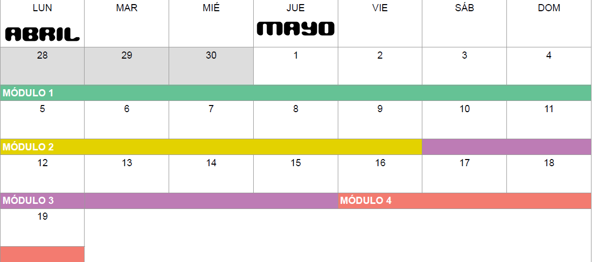 calendario