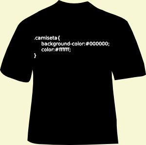 Camiseta CSS