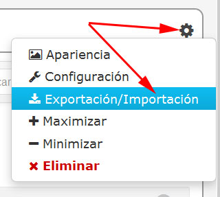 Wiki. Exportar-Importar